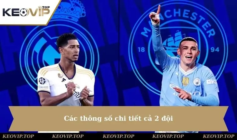 cac thong so chi tiet ca 2 doi Các thông số chi tiết cả 2 đội