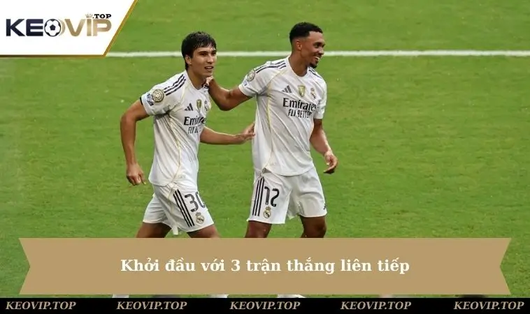 khoi dau voi 3 tran thang lien tiep Khởi đầu với 3 trận thắng