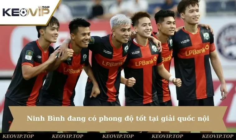 ninh binh dang co phong do tot Ninh Bình đang có phong độ tốt tại giải quốc nội